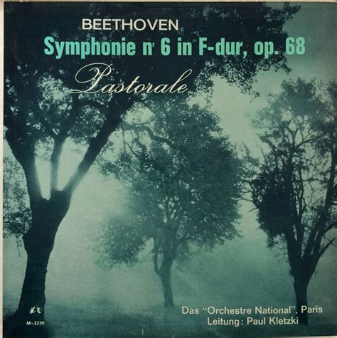 Beethoven Symphony Nr In F Dur Op Pastoral Vinyl