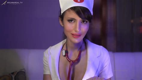 Nurse Ariana Makes An Emergency Visit To Ur Place To Adminster Her Special Treatment Of Asmr