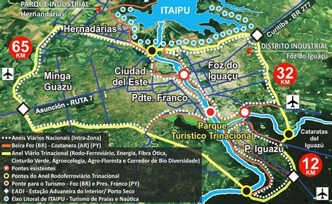 Projeto Cria Complexo Tur Stico Trinacional Em Foz Do Igua U