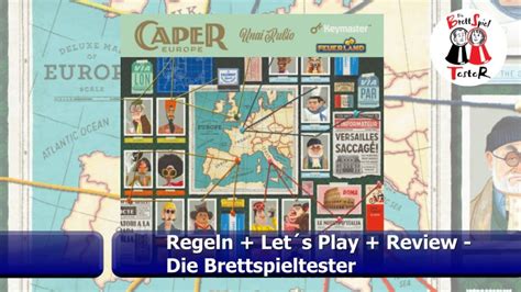 Caper Europe Von Feuerland Regeln Lets Play Review Brettspiel