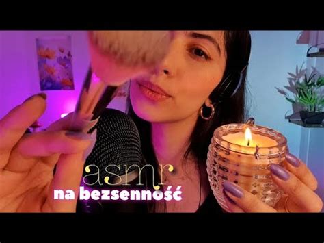 ASMR po polsku NA BEZSENNOŚĆ bliski szept osobista uwaga przegląd