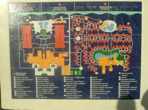 Iberostar Bavaro Resort Map