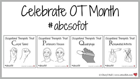 Celebrate Occupational Therapy Month! - OT Toolkit™ Blog