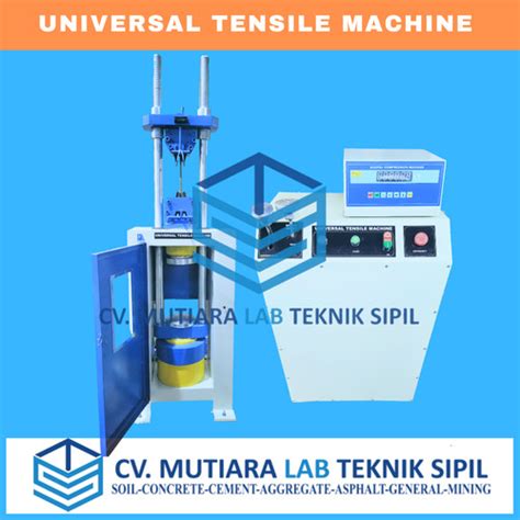 Jual UNIVERSAL TENSILE MACHINE UJI TARIK BESI UJI TEKAN BETON