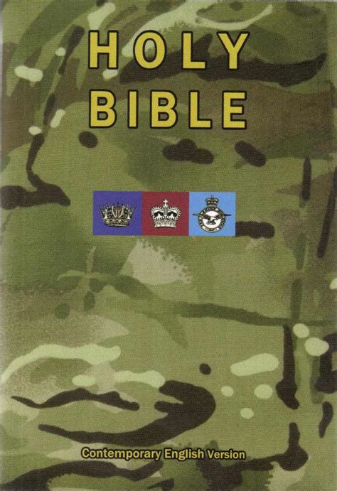 Military Paperback Bible Cev Youth Version Naval And Military Bible