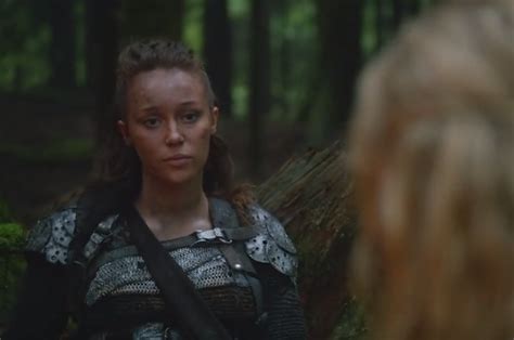 Lesbian Television Clarke Lexa The 100 Surrender