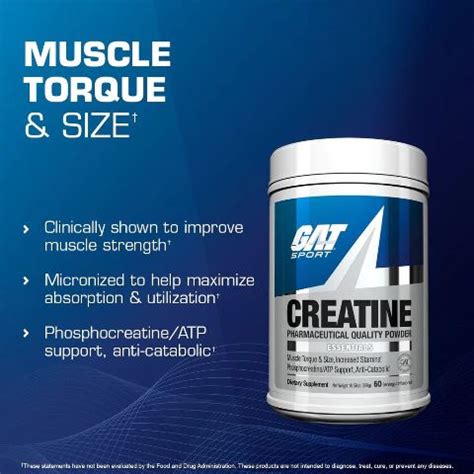 Creatina Gat Creatine Monohydrate Grs Oferta