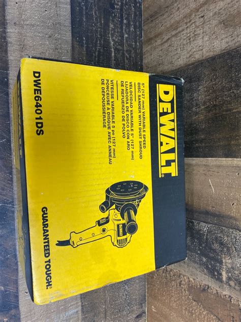 Dewalt Dwe Ds Corded Variable Speed Disk Sander Brand New Buya