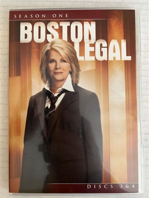 Boston Legal Season 1 Dvd 2009 5 Disc Set Ebay