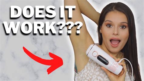 Ipl Hair Removal At Home Review Demo Intense Pulsed Light