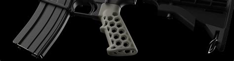 Hexagon Cut Ar Grip Defcad