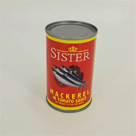 Canned Mackerel Canned Fish Canned Mackerel In Tomato Sauce G