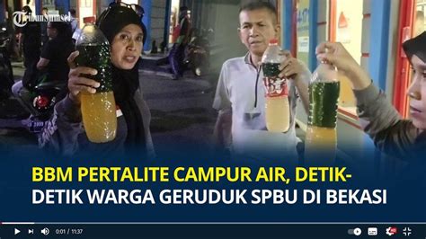 Isi Bensin Di SPBU Bekasi Mobil Pria Ini Malah Mogok Ternyata