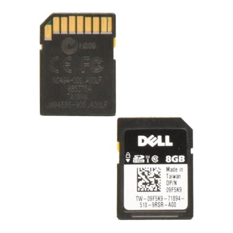 Dell Idrac Vflash 8gb Sd Card Dell Poweredge Tw 09f5k9 71894 518 9rsr