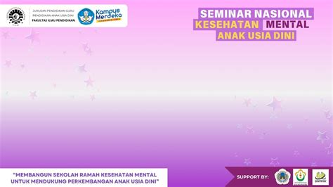 Seminar Nasional Kesehatan Mental Anak Usia Dini Membangun Sekolah