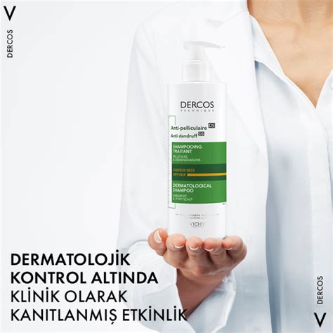 Vichy Dercos Anti Dandruff Shampoo Kepek Kar T Ampuan Ml