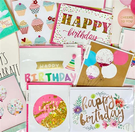 Birthday Cards Sweetened Memories Bakery