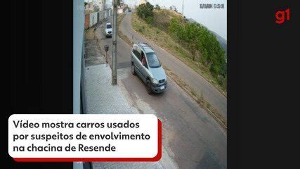 Vídeo Vídeo mostra carros usados por suspeitos de envolvimento na