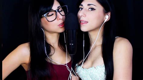 ASMR Double Mouth Sounds Twins Ear To Ear Layered Sounds For