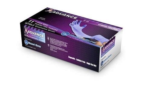 Diamond Gloves X Advance If80 Nitrile Exam Gloves Ne80s Ne80m Ne80l