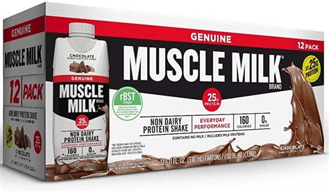 Amazon Deal: 12-pack Muscle Milk Chocolate Protein Shake $9.28