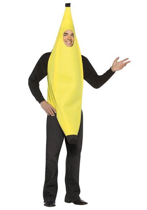 Adult Banana Costume Banana Costume Funny Adult Halloween Costume