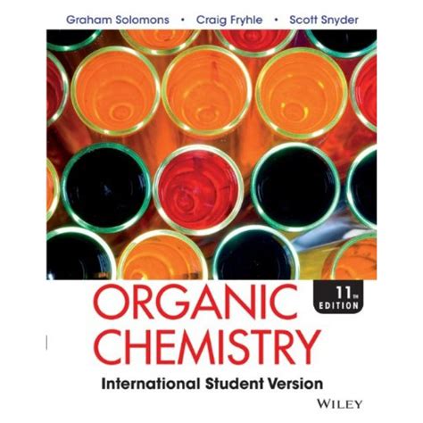 Organic Chemistry International Student Version Th Edition T W