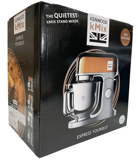 Kenwood KMX760CH kMix Küchenmaschine 1.000 W Editions Edelstahl ...