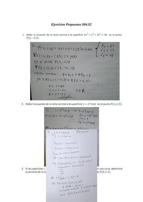 Ejercicios Propuestos S Calculo Avanzado Para Ingenieria Studocu