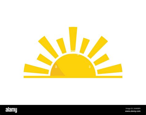 orange sun logo   company sunburst icon abstract creative sun