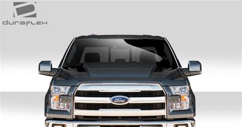 2018 Ford F150 0 Fiberglass Hood Body Kit 2015 2019 Ford F 150 Duraflex Cowl Hood 1 Piece Xsv