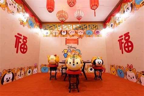 Comelnya Tema Disney Tsum Tsum Hiasi Deko Tahun Baru Cina Di Sunway