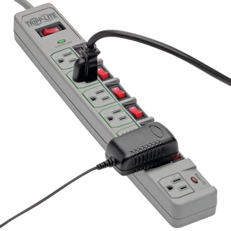 Tripp Lite Outlet Individually Controlled Surge Protector Power