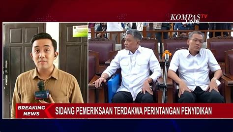 Arif Rachman Hendra Kurniawan Dan Agus Nurpatria Jalani Sidang