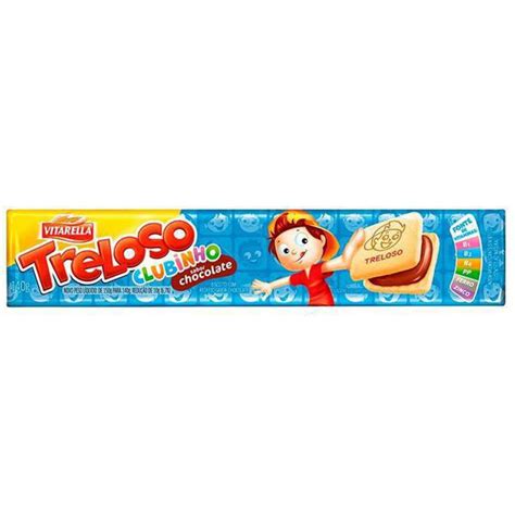 Balaio Supermercado BISC RECH VITARELLA TRELOSO CLUBINHO CHOC 130G