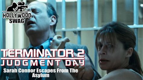 Sarah Connor Escapes From The Asylum Terminator Judgment Day