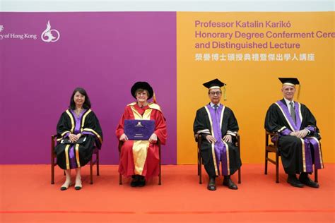 Cuhk Awards Honorary Doctorate Of Science To Mrna Vaccine Pioneer