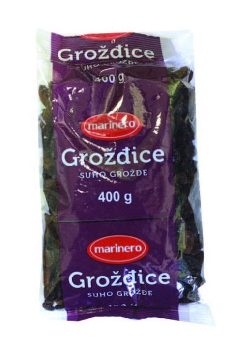 Grožđice Marinero 400 g Tommy Akcija Njuškalo katalozi