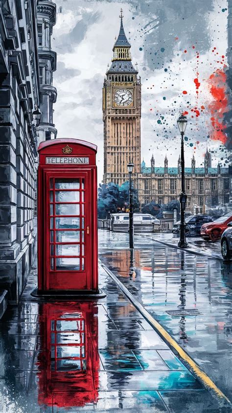 Pin By Guido Casorla On Art In 2024 London Painting London Wallpaper