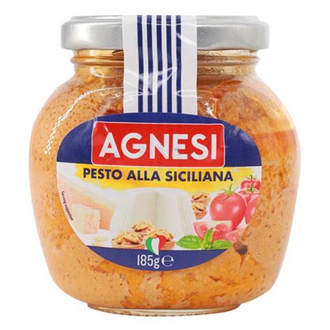 SIGO Pesto Alla Siciliana Agnesi 185 Gr