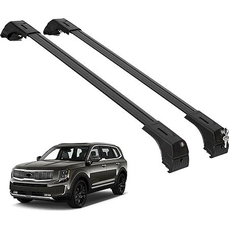 Amazon Snailfly Upgraded Lockable Black Roof Rack Cross Bars