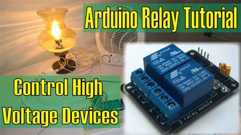 Control High Voltage Devices Arduino Relay Tutorial Nbkomputer