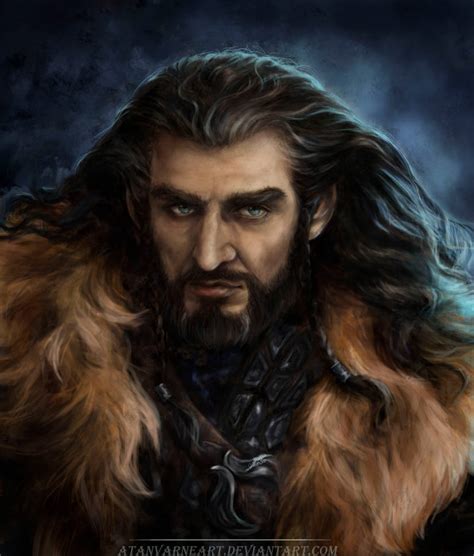 Thorin Oakenshield King Under The Mountain By Atanvarneart On Deviantart