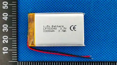 Iec Certification Lithium Polymer Battery Lp Mah V Wh