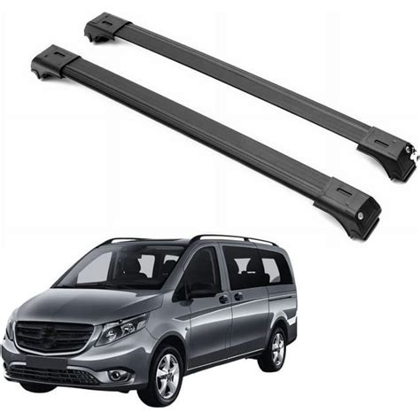 Erkul Roof Rack Cross Bars For Mercedes Benz Metris 2016 2023