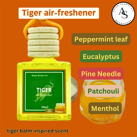 Asian Scents Co Tiger Balm Inspired Car Air Freshener 10ml Lazada