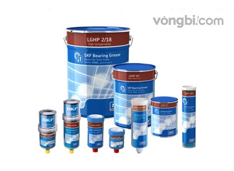 SKF LGHP 2, Mỡ chịu nhiệt độ cao SKF, Mỡ bôi trơn SKF