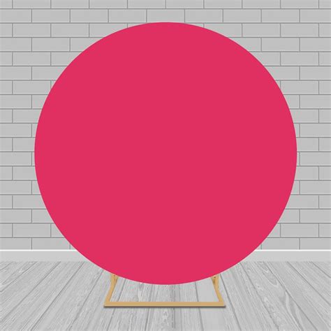 Lofaris Solid Color Round Backdrop Circle Covers For Party