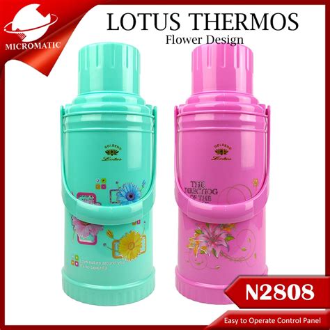 Micromatic Lotus N Liters Capacity Vacuum Flask Thermos Pink