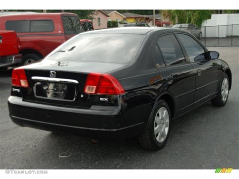 2001 Honda Civic Ex Coupe Black